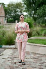 Printed Night Suit | Breathable Fabric | Relax Fit Lounge & Sleep Wear - Image 2