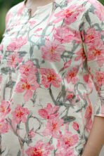 Printed Night Suit | Breathable Fabric | Relax Fit Lounge & Sleep Wear - Image 4