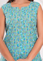 Cotton Blend Night Suit — Stretchy Waistband, Ultra Soft Sleep Set - Image 2