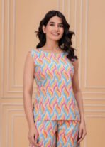 Women’s Cotton Night Suit — Soft & Breathable