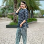 Women’s Cotton Night Suit Set | Soft Printed Top & Pajama | Comfortable Sleepwear for Home & Night