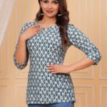 Rexxica Short Kurtis for Women| Cotton Kurtis| Kurtis for Women
