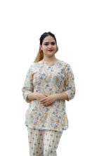 Women’s Summer Night Suit | Lightweight Cotton Pyjama Set | Daily Wear Sleepwear - Image 2