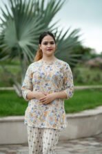 Women’s Summer Night Suit | Lightweight Cotton Pyjama Set | Daily Wear Sleepwear - Image 4
