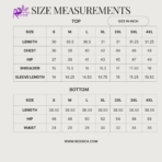 Ladies Night Suit Set | Premium Hosiery Cotton | Short Sleeve Top & Full Length Pyjama - Image 6