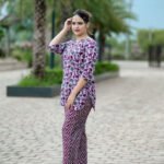 Women’s Printed Nightwear Set | Breathable Cotton Lounge Wear | Relaxed Fit Sleep Suit