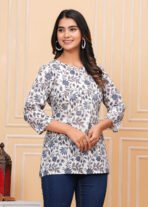 Elegant Short Kurti - Perfect for Casual Wear