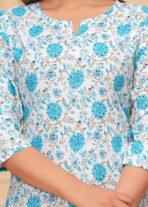 Rexxica Fashions Jaipuri Cotton Printed Short Kurti for Women - Image 4