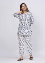 Rexxica Women's Premium Cotton Night Suit - Soft, Comfortable, Stylish Sleepwear for All Seasons - Image 5