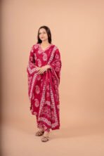 Meher Hand Worked Cotton Suit Set with Dupatta - Image 2