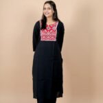 Ruhani Black Handwork Kurta Set