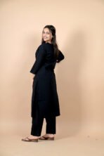 Ruhani Black Handwork Kurta Set - Image 3