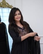 Noor Black Embroidered Suit Set with Dupatta - Image 3